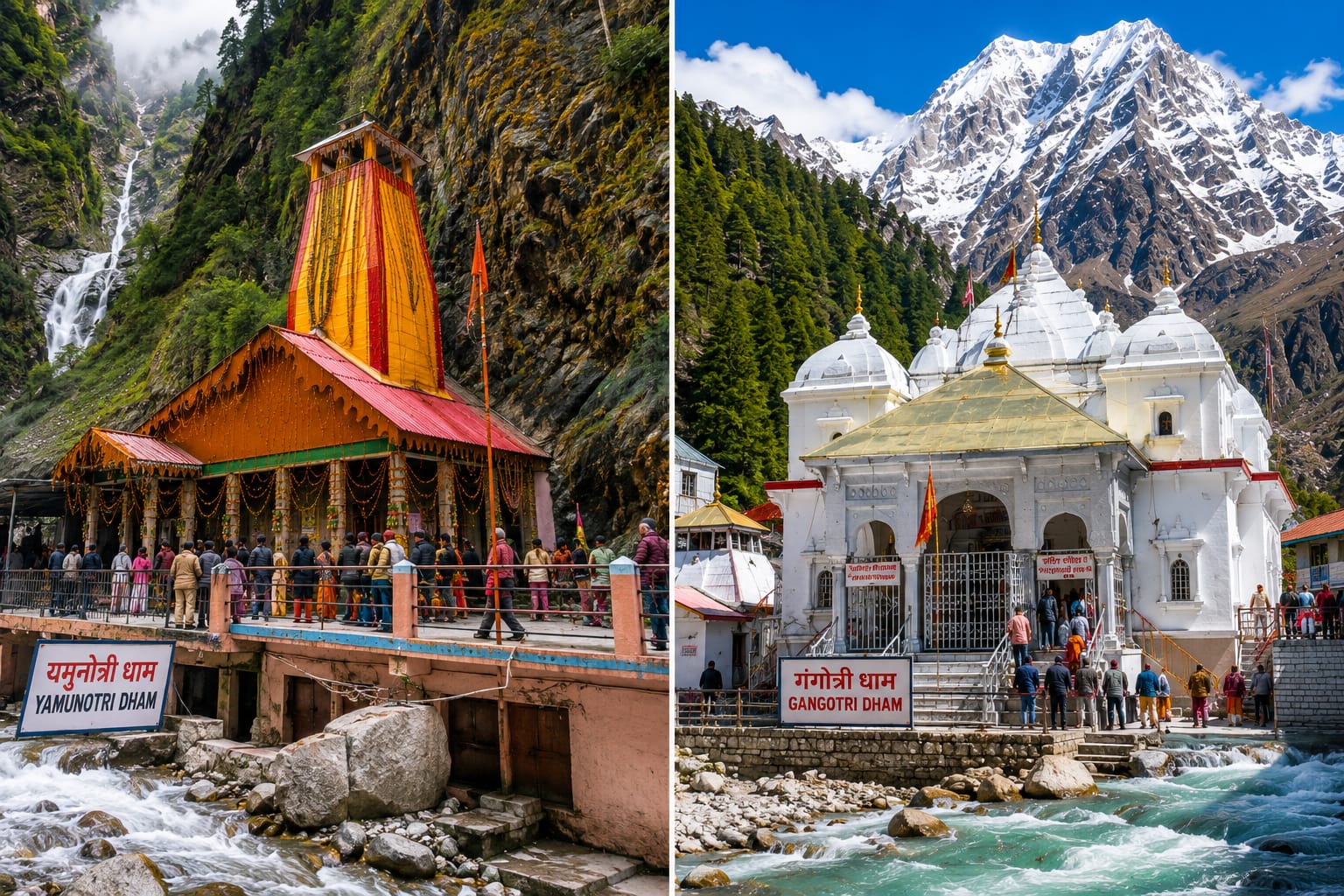 Do Dham Yatra Yamnotri & Gangotri Ex- Haridwar