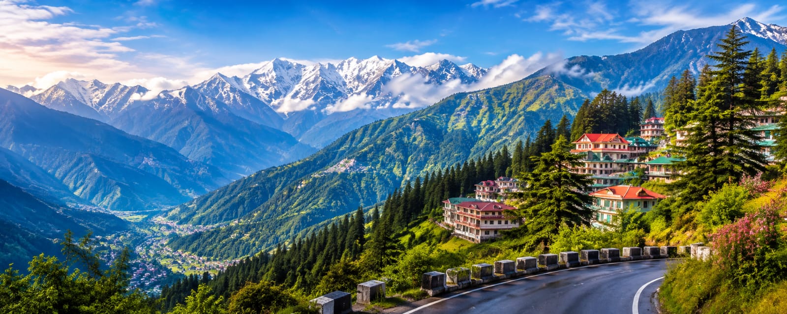 Shimla-Manali-Kasol by car package